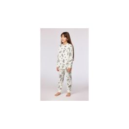 Kinder Pyjama Unisex Woody Inkleurprint Pony - Beige