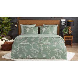 Dekbedovertrek Good Morning Herbs - Green