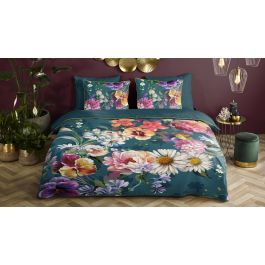 Dekbedovertrek Descanso Novara - Petrol