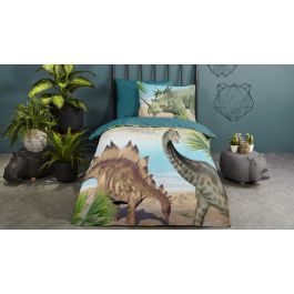 Dekbedovertrek Kids Good Morning Dino Landscape - Multi
