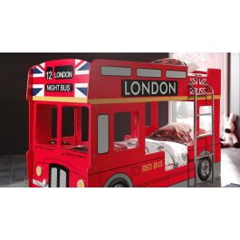 Stapelbed Vipack London Bus