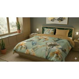 Dekbedovertrek Good Morning Iris - Green