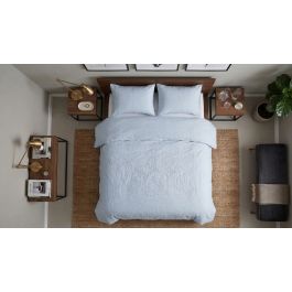 Dekbedovertrek Passion Home Linen Tetra - Light Blue