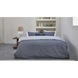 Dekbedovertrek Riviera Maison Twisted - Blauw