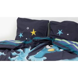 Dekbedovertrek Woody Duif - Blauw