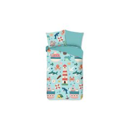 Dekbedovertrek Kids Pure Sailor - Aqua