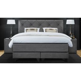 Boxspringset Serta Limited Vlak Magnifique - Royalty Visco Matras