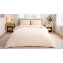 Dekbedovertrek Vandyck Satin Luxe - Bleached Sand
