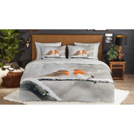 Dekbedovertrek Good Morning Greets - Grey