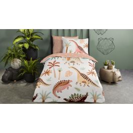 Dekbedovertrek Kids Good Morning Dino Palms - Multi
