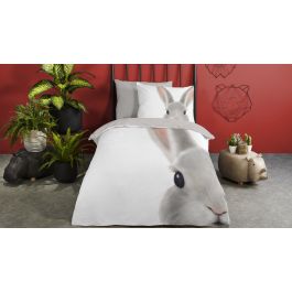 Dekbedovertrek Kids Good Morning Roger - White