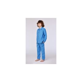 Pyjama Jongens Woody Ruitjes - Blauw