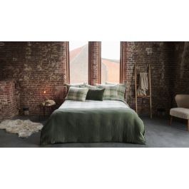 Dekbedovertrek Passion Home Linen Rolf - Green