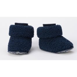 Pantoffels Woody Teddy - Donkerblauw