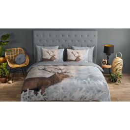 Dekbedovertrek Good Morning Wess - Grey