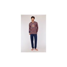 Pyjama Heren Woody Multistripe - Multi