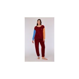 Huispak Dames Woody Teddy - Donkerrood
