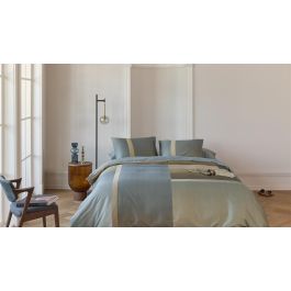 Dekbedovertrek Kardol Sloane Square - Blauw Grijs