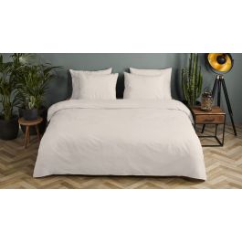 Dekbedovertrek Hip Katoensatijn Uni - Sand