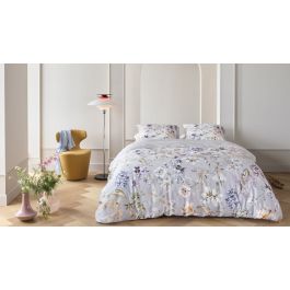 Dekbedovertrek Kardol Branche - Grey Green