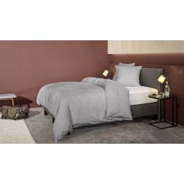 Dekbedovertrek Nomade Hotelstreep Satijn - Grijs