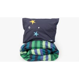 Dekbedovertrek Woody Duif - Blauw