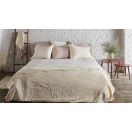 Dekbedovertrek Passion Home Linen Tetra - Ecru