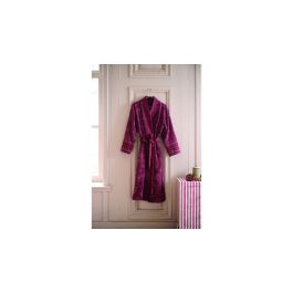 Badjas Pip Studio Jasmin Jacquard - Donker Roze