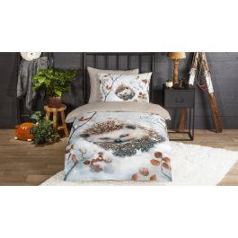 Dekbedovertrek Kids Good Morning Jussi Flanel - Grey