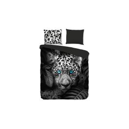 Dekbedovertrek Pure Blue Eyes - Anthracite