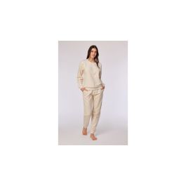 Volwassen Pyjama Unisex Woody Gekleurde Dotjes - Beige