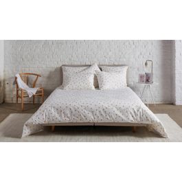 Dekbedovertrek Passion Home Linen Hearts Flanel - Gold