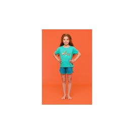 Pyjama Meisjes Woody Heremietkreeft Ijsjes - Turquoise