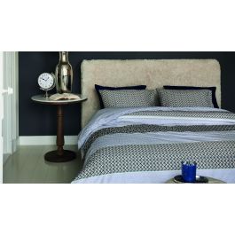 Dekbedovertrek Riviera Maison Lawrence - Blauwgrijs