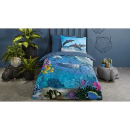 Dekbedovertrek Kids Good Morning Andre - Blue