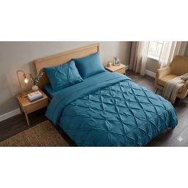 Dekbedovertrek Pure Elegance - Petrol
