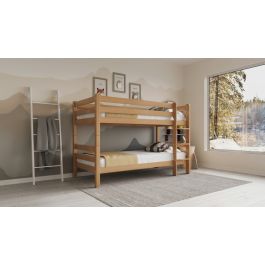 Stapelbed Sleepworld Deuxx - Naturel