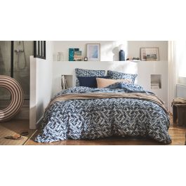 Dekbedovertrek Essix Reflets - Blauwgrijs