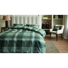 Dekbedovertrek Riviera Maison Tartan Check - Green