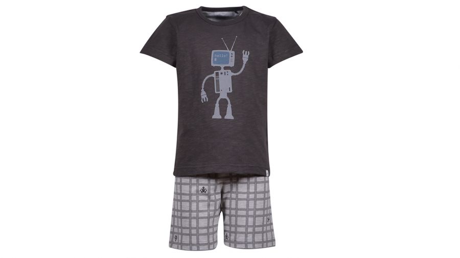 Jongens pyjama, donkergrijs