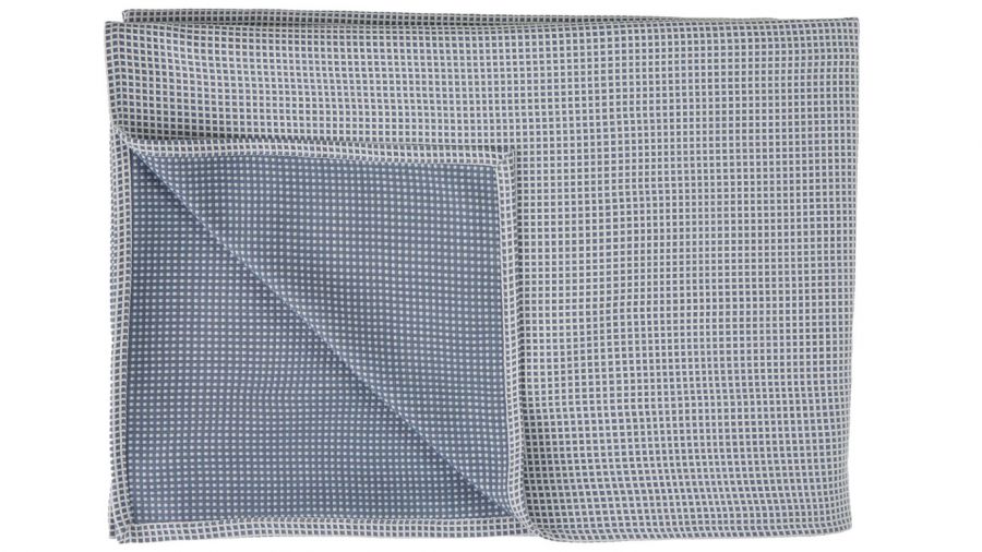 Kaat Amsterdam Miyabi Sprei - Blauw Grijs