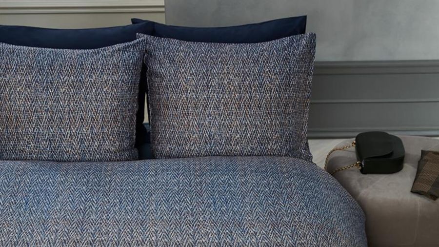 Kardol Sartorial Dekbedovertrek - Blauw