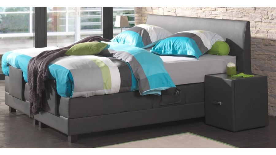 Boxspring Set Sandy Elektro opgemaakt