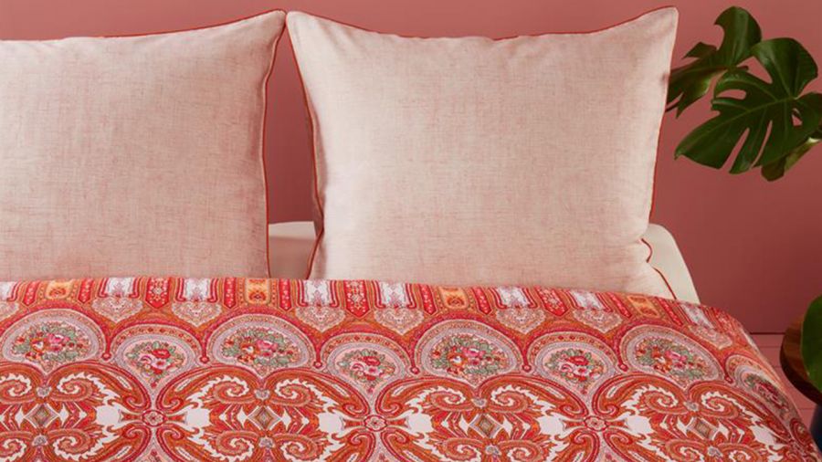 Oilily Paisley Dekbedovertrek - Roze - Web