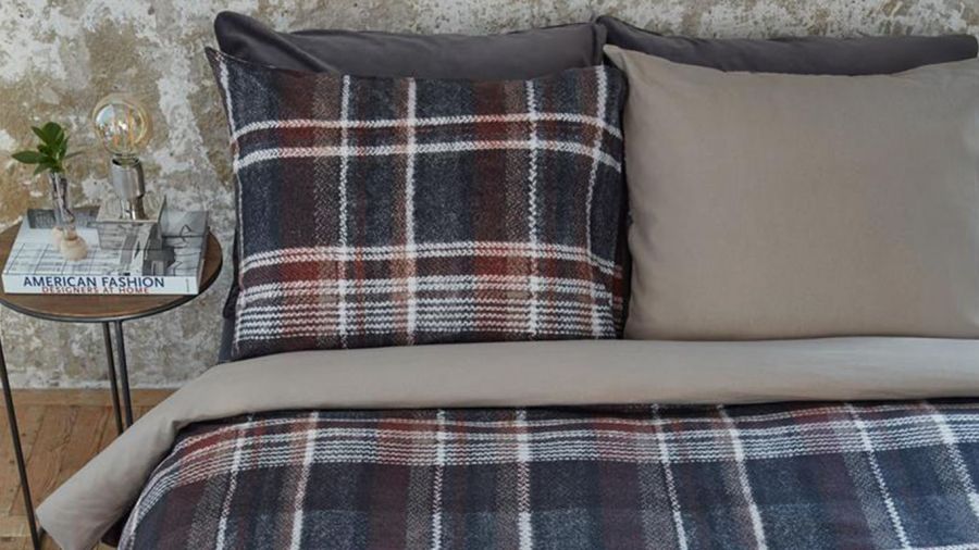 Rivièra Maison Tartan Tweed Dekbedovertrek Web