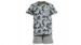 Jongens-Heren Pyjama, Kaki Camouflage All-Over Print