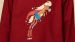 Pyjama Meisjes Woody Pony Multistripe - Donkerrood