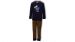 Woody Jongens Pyjama Donkerblauw
