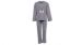 Woody Unisex Pyjama Grijs Melange