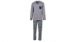 Woody Dames Pyjama Grijs Melange